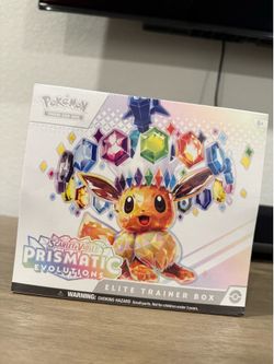 Pokemon Prismatic Evolution ETB