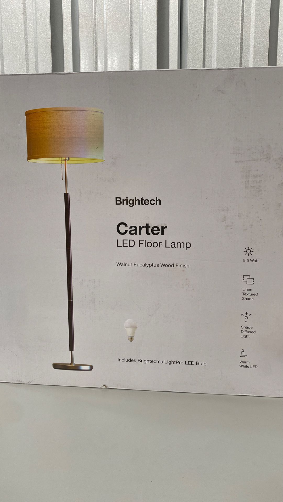 Brightech Carter LED Floor Lamp