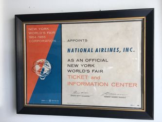 NEW YORK WORLDS FAIR / NATIONAL AIRLINES