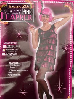 SEXY FLAPPER DRESS  HALLOWEEN COSTUME
