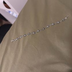 Chrome Hearts Silver Tiny E Bracelet REP