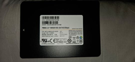 1TB Enterprise Sata ssd