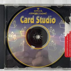 PC CD-ROM: Hallmark Connections Card Studio cd Software (1995)