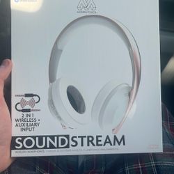 Sound stream Wireless Headphones Modern Touch