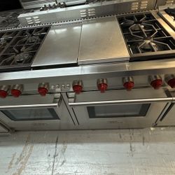 Wolf Gas Range 60 Inch 