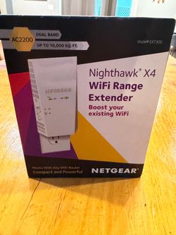 NETGEAR Nighthawk X4 AC2200 WiFi Range Extender (EX7300) – Like New