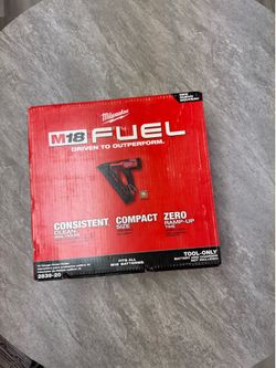 Milwaukee M18 Fuel 15 Gauge Finish Nailer