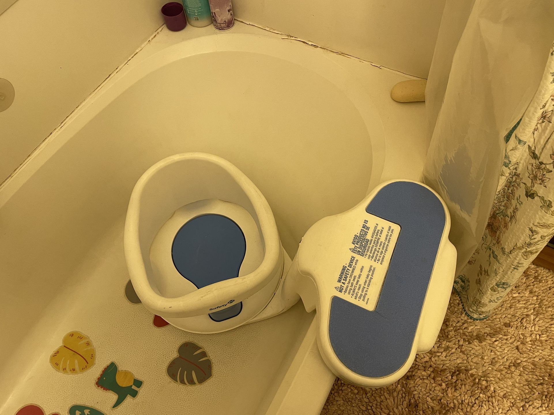Baby bath seat
