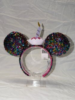 Disney ears “Happy Birthday”