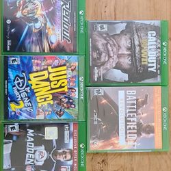 Xbox One Games - UNOPENED or Used Once