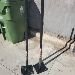 Husky 51"x8"x8" Steel Tampers 