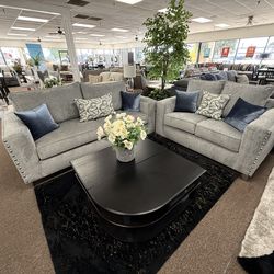 2 PC SOFA AND LOVESEAT