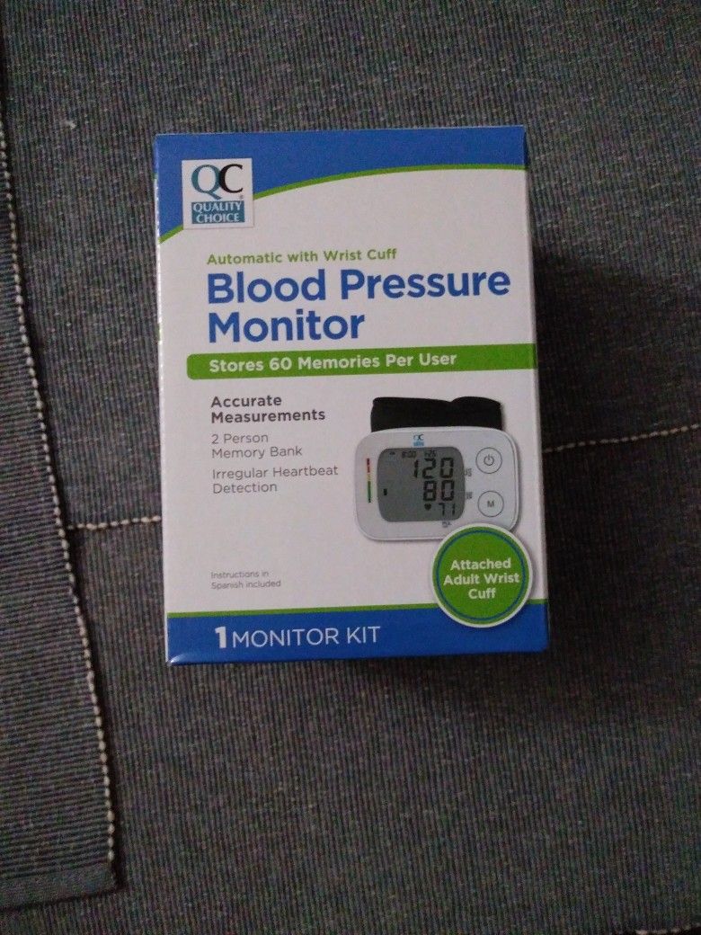 NIB Quality Choice Blood Pressure Monitor
