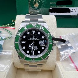 Rolex 126610LV Mark 2 Bezel Kermit