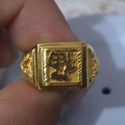 Gold Ring  24k 