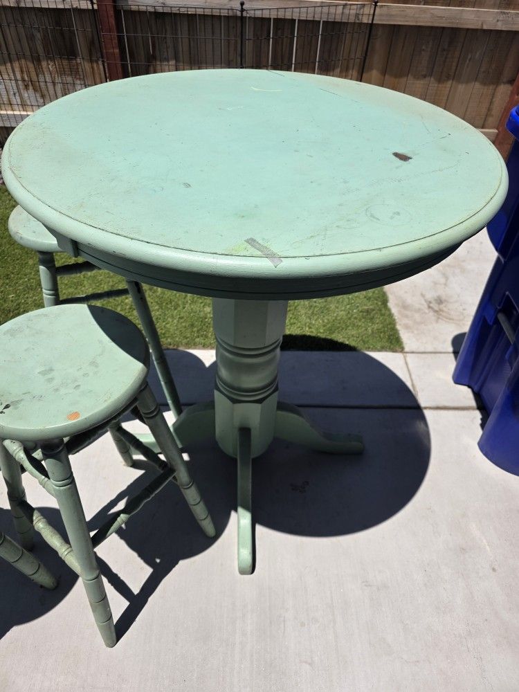 Bar Height Table And Stools