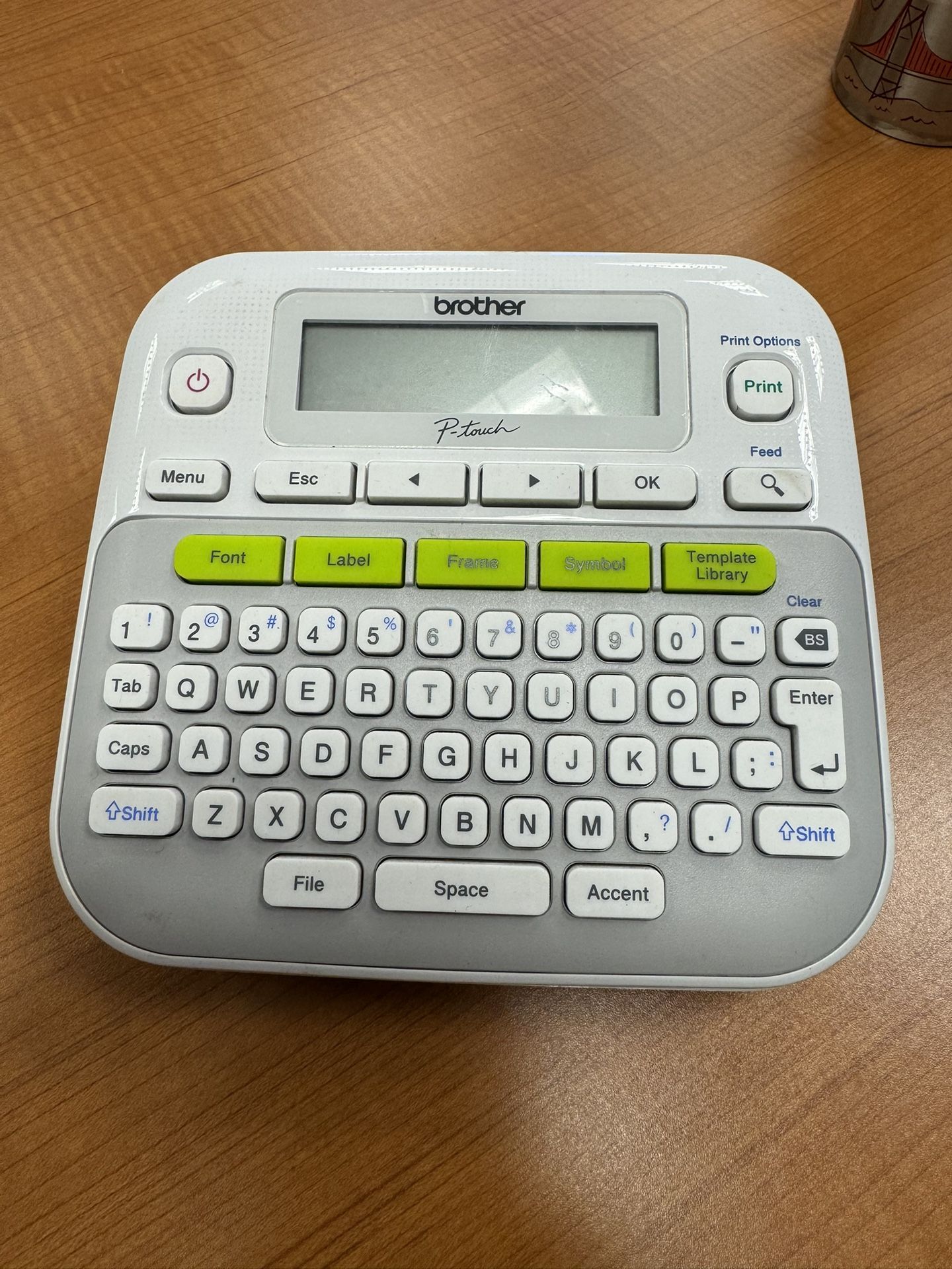 Brother P Touch Battery Powered Label Maker