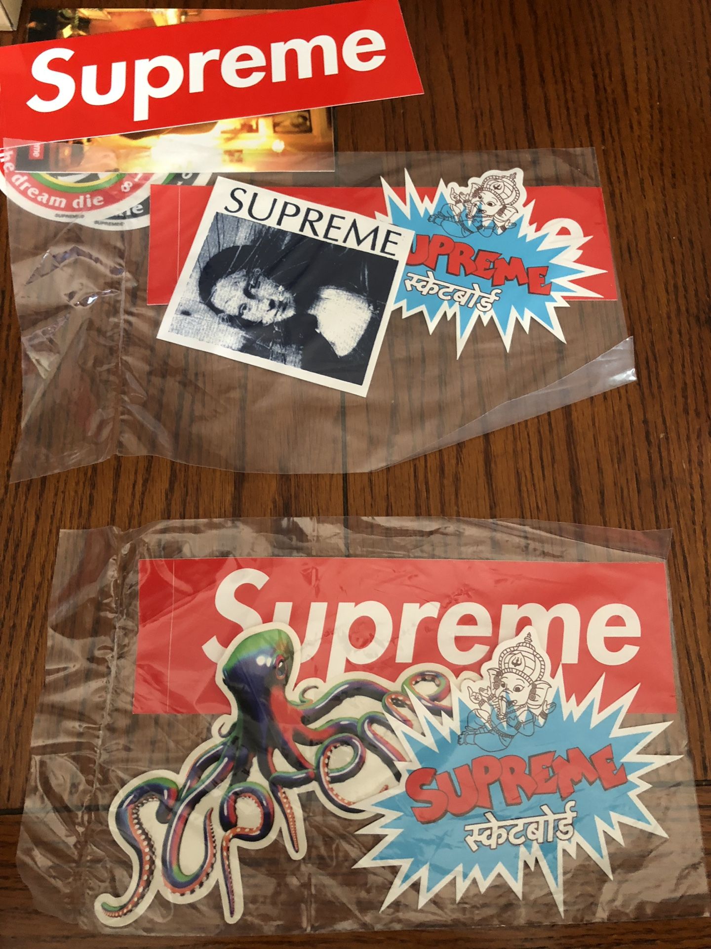 Supreme stickers