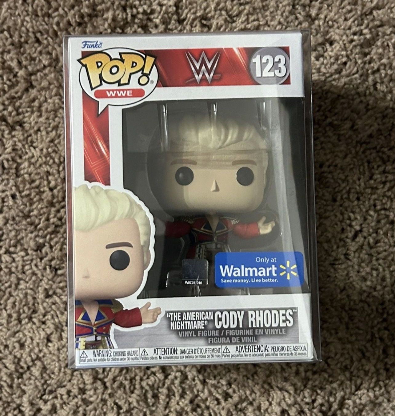 WWE Cody Rhodes Walmart Exclusive Funko
