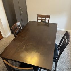 Dining Room Table Wooden Ashley 