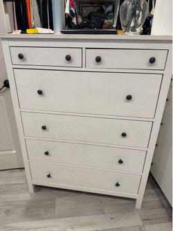 White dresser