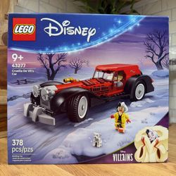 LEGO Disney Cruella De Vil's Car 43277 New Sealed