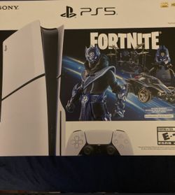Sony PlayStation PS5 Console - Fortnite Cobalt Star Disc Edition