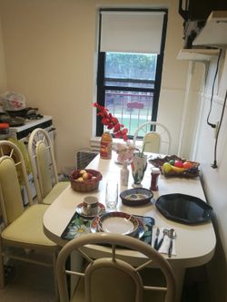 Off-White Dining Room Set - Moving sale!