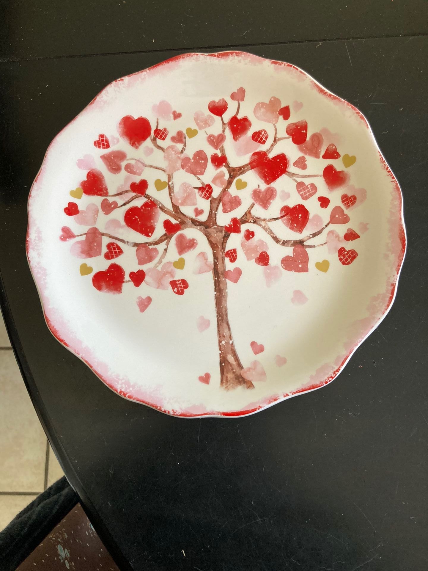 Valentine’s Day Plate From Pier One Imports