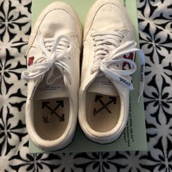 Off White Vulcanized low