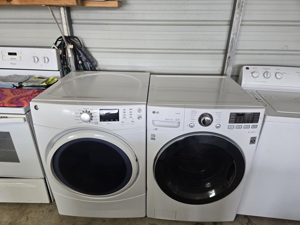 Washer And Dryer Perfect Condition With 30-day Warranty