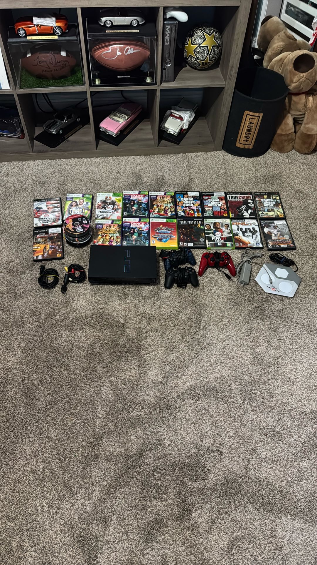 PS2 Console And Video Games And Controller Interested Buyers Only