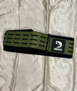 DMoose Weightlifting Belt Green