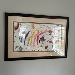 Big picture frame, wooden