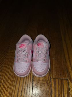 Nike Dunk Low Triple Pink Toddler Shoes