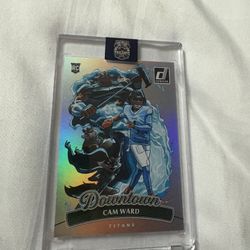 Offers accepted. 2025 Panini Donruss Downtown Cam Ward Rookie Insert Tennessee Titans NFL