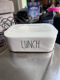Rae Dunn Ceramic Lunch container