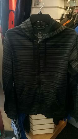 NIKE Men's Therma-Fit Hooded Jacket Size Medium