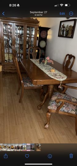 Dinner Table - Hardwood Oak