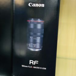 Canon RF 100mm F2.8 L Macro IS USM Lens