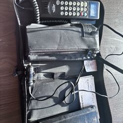 vintage California mobile bag phone by Motorola
