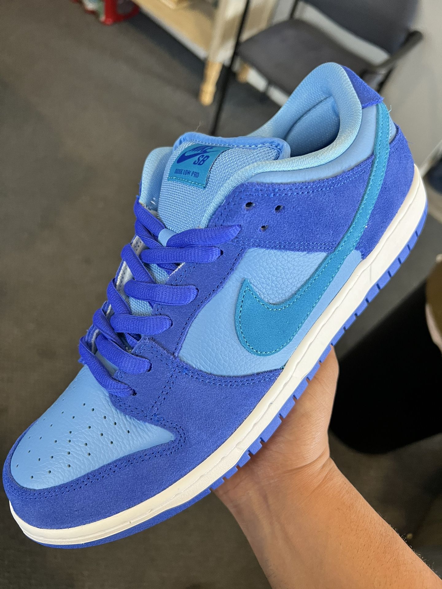 Nike SB Dunk Low Blue Raspberry Fruit Pack Size 11.0, DS