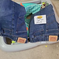 Boys Levi's Pants $15 for BOTH Size 16REG