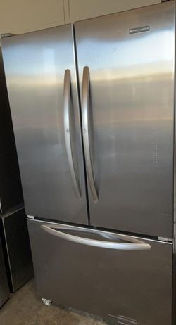 Kitchen Aid French Door Stainless Steel Fridge
