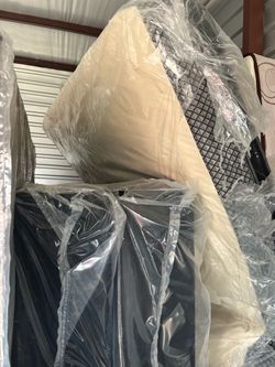 King size mattress and box springs New