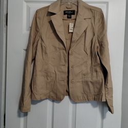 Eddie Bauer Blazer Ladies Size Medium 
