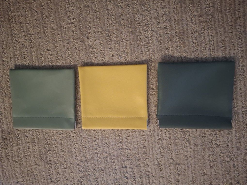 (3) Coin Purses/Pouches