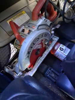 Skill saw and grinder