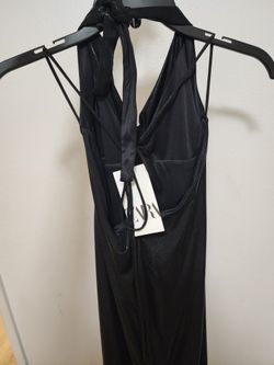 Metalic Black Dress