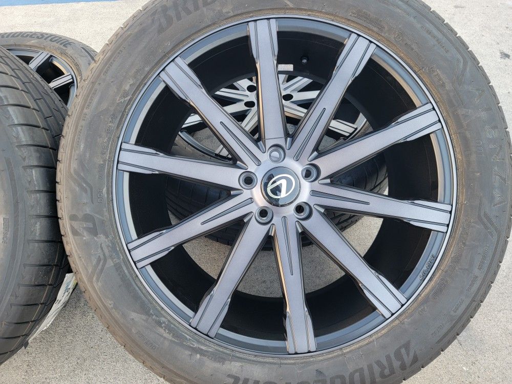 20"new LEXUS RX350 Wheels With BRIDGESTONE Tires